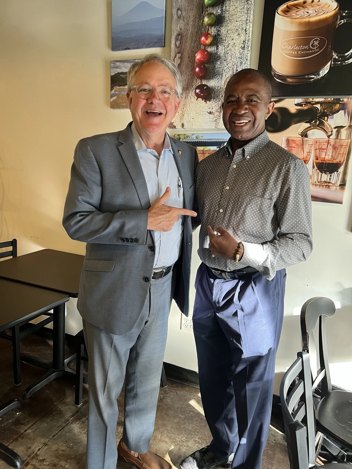 Lee Moultrie in the community