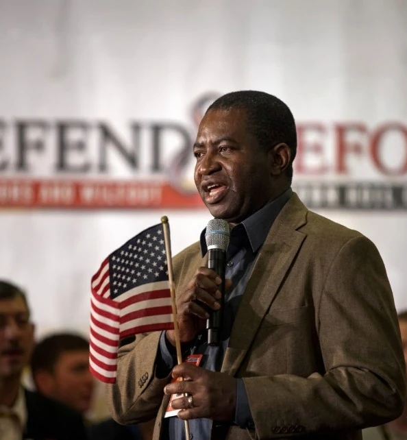 Lee H. Moultrie speaking during a leadership engagement